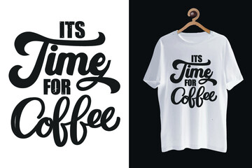 Coffee typography t-shirt design/ coffee shirt for men/ coffee shirt for girls/