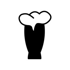 Beer mug icon. Element of drinks icon for mobile concept and web apps. Premium icon on white background. Editable stroke. Design template vector