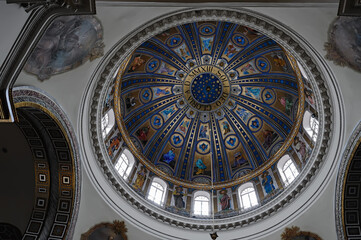 Ceiling of Co-Cathedral of St. Alexander, Kyiv Ukraine