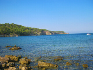 Obraz premium Paradise beach at sunny summer day