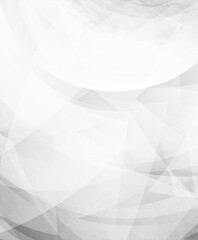 Obraz premium Abstract black and white transparent wavy lines background.