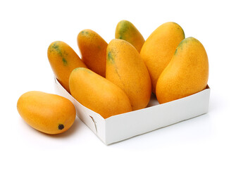 Mango on a white background