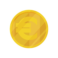 European currency note euro banknotes. Money vector illustration. Investment capital wealth savings or financial prosperity symbol. Coin money