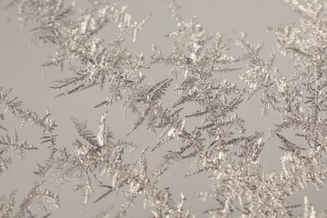 Eiskristalle klar isoliert Hintergrund Desktop schlicht realistisch  