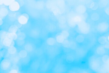 blue bokeh background,blue sky background with blur bokeh light effect