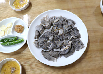 한국 전통 음식 천엽