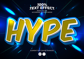 Hype Editable Text Effect