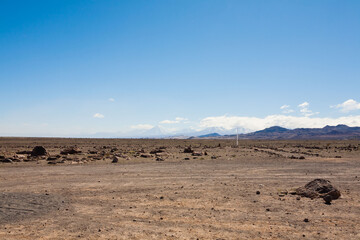 Fototapeta na wymiar San pedro de Atacama desert landscape, Chile