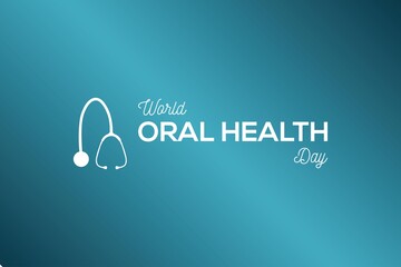Vector illustration on the theme of World Oral Health day on March 20th.