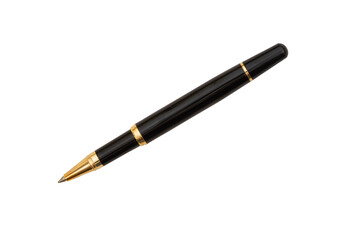 Elegant business black ballpoint pen