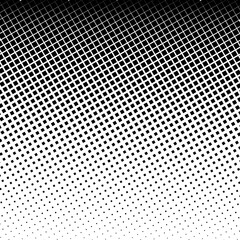 Abstract halftone dotted background. Monochrome pattern with square. Vector modern futuristic texture for posters, sites, business cards, postcards, interior design, labels and stickers.