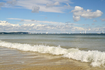 Żaglówki w Zatoce Gdańskiej, Baltic Sail © Dominika