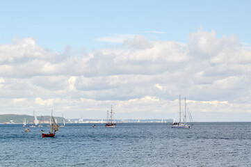 Fototapeta Żaglówki w Zatoce Gdańskiej, Baltic Sail obraz