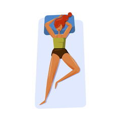 redhead girl sleeping sleeping positions in bed