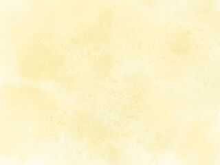 タンポポ色の壁紙、春のような、水彩画の滲んだ明るい背景