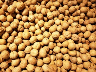 Walnuts on the market