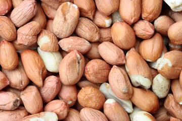 Full frame bird food peanuts