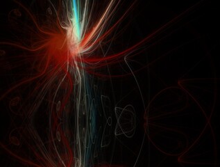 Imaginatory fractal background generated Image