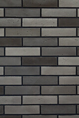 Wall with decorative bricks