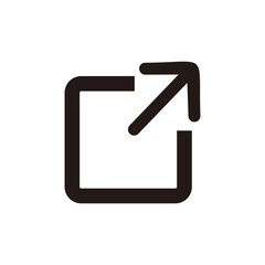 Link vector icon illustration sign