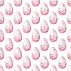 Easter Eggs Pattern. Easter Background. Digital Paper