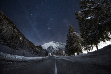 road in winter