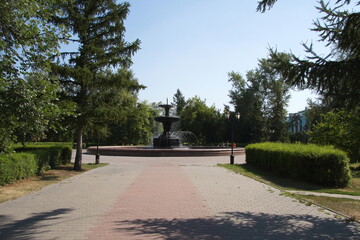 Russia Siberia views of the city of Omsk