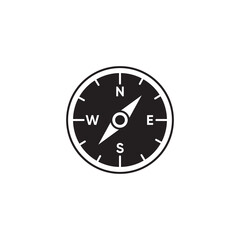 Compass arrow direction logo image