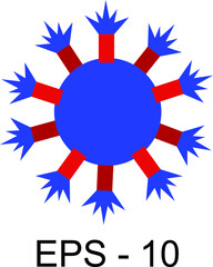 Why is the corona-virus called that? He has a crown on every thorn