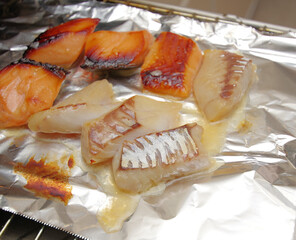 焼きあがった西京焼き