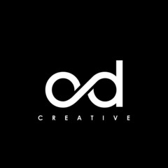 OD Letter Initial Logo Design Template Vector Illustration