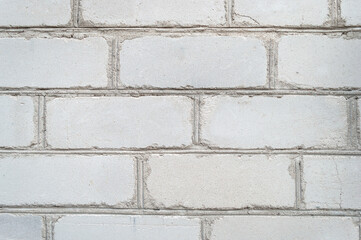 white brick wall. background