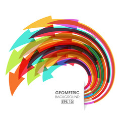 Obraz premium Illustration of Geometrical abstract background.