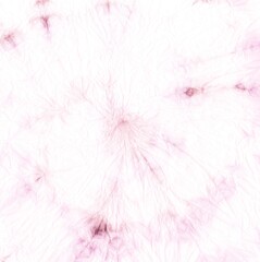 Fototapeta na wymiar Boho Color Spiral Tie Dye. Pink Tye Ikat Flower