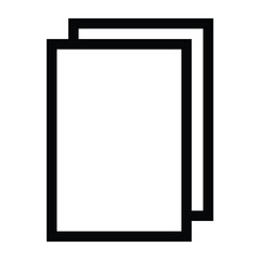 file folder icon design vector