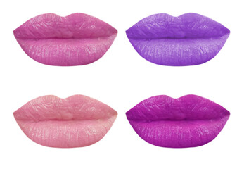 lips isolated on white background