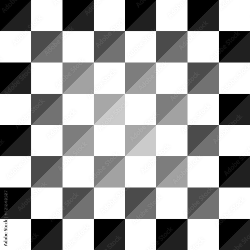 Poster chess tile 8x8. clarification marble checkered pattern. vector.