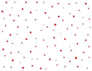 Dots seamless pattern. Vector drawing