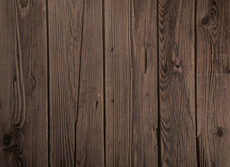 Old dark textured wooden background. The surface of the old brown wood texture