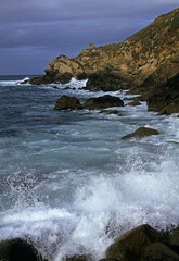Fototapeta na wymiar Coastline in Costa da Morte, Galicia, Spain