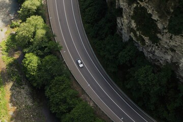 road in the mountains