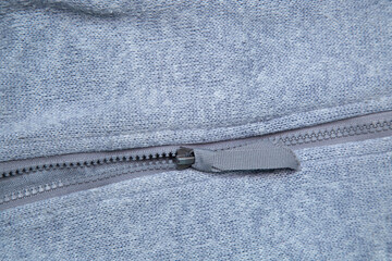 Zipper lock on the jacket.Replacing the locks on the jacket.