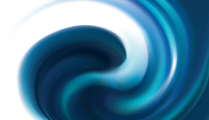 Vector background of swirling blue texture