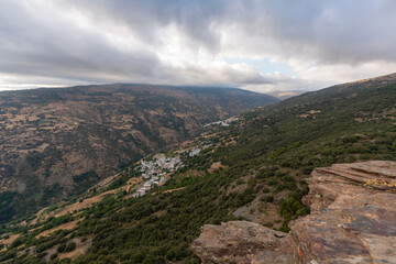 Obraz premium Mountainous landscape in Sierra Nevada in southern Spain