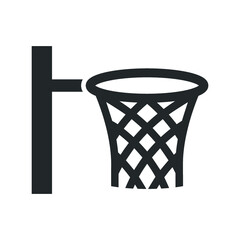 Fototapeta na wymiar Basket ball net icon