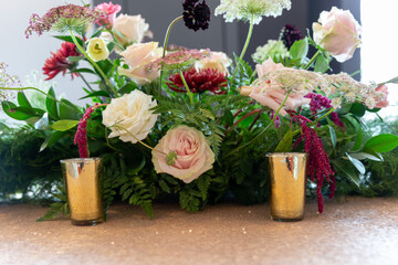 Guest Table Flower Center piece 1