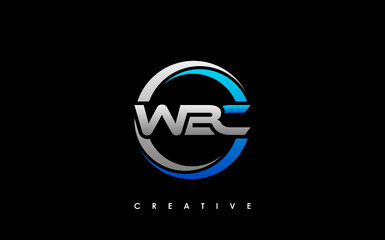 Fototapeta premium WBC Letter Initial Logo Design Template Vector Illustration