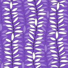 seamless pattern with leaves