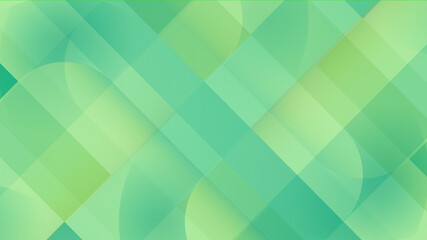 abstract green background with triangles
