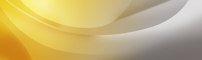 Abstract background with gradient transition. Combination of yellow gold with gray.